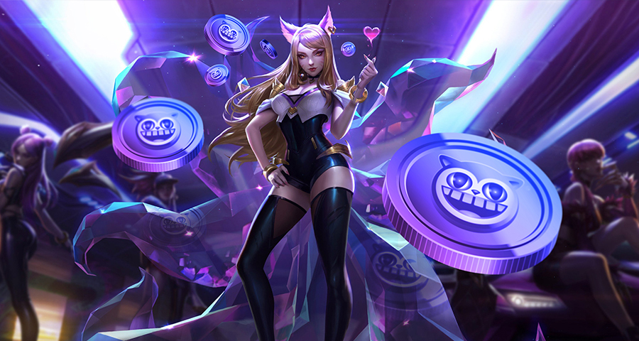 Ahri, the Nine-Tailed Fox from League of Legends